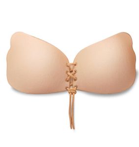 Women Butterfly Push Ups Bras Invisible Bras Adesivo Stick sul reggiseno in silicone Front Bandage Bance Intù senza salda