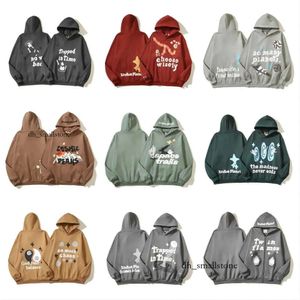 broken planet hoodie Foam Letter Print Hoodie Loose Mens Y2k Hoody 3D Foam Graffiti Letter Sweater Hip Hop Harajuku Sweatshirts Pullover Women