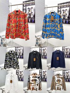 Fashion Hawaii Floral Letter Print Beach Shirts Men's Designer Silk Bowling Shirt Casual Shirts Men Summer Short Sleeve Loose Dress Shirt M-XXXL #c2