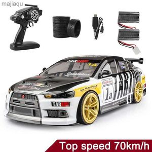 Electric/RC Car RC racing drift car 70 km/h 40 km/h 1/10 2.4G remote control dual battery large off-road four-wheel drive childrens toy carL2404