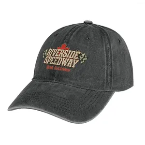 Berets Riverside Speedway Nipawin 1983 Cowboy Hat Custom Military Tactical Cap Dad Cosplay Golf Women Men's