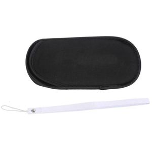 100pcs Soft Materials Protective Carrying Storage Bag Pouch Casehand wrist lanyard for Sony PSP 1000 2000 30003396666