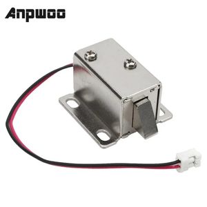 Anpwoo Electronic Lock Catch Door Gate 12V/0.43A Electric Release Assembly Solenoid Access Control