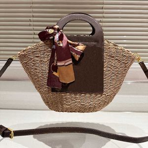 Tote Bag Designer Bag Women Handbag Luxury Shopping Bag Grass Woven Vegetable Basket Shoulder Bag Crossbody Bag Designers Beach Totes Bag