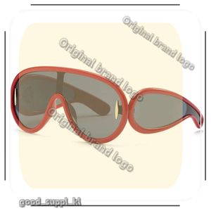 Designer Loeweee Solglasögon för kvinnors Mens Lens Full Loe Frame Paula Colorful Vintage Ladys Master Loewew Bag Sun Glasses Luxury Overize With Original Box 351