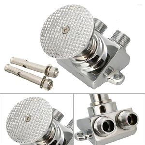 Bathroom Sink Faucets Foot Pedal Control Valve Copper Basin Faucet Switch Valves Kitchen Lab Accessories