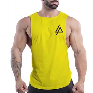 Męskie topy czołgowe Nowy styl 2D Fun Printing Summer Adult Mens Tank Top Odzież Rękawy do koszykówki na szyję na zewnątrz sportowy gym Quick Dringl2403L2403