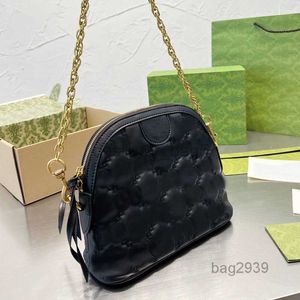 Toppkvalitetskedja Kedjeväska kvinnor Cossbody väskor kvinnor handväskor handväska äkta läder präglade bokstäver borttagbar rems blixtlås stängning plånbok