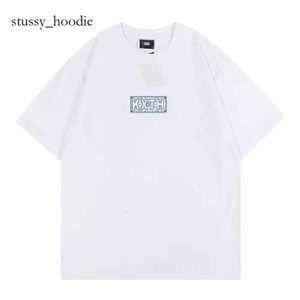 シャツkith men women high kith tシャツ品質ストリートビュー印刷シャツkithシャツティートップスローズタイルティーTシャツ4947