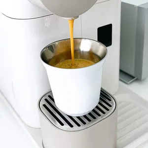 Canecas de aço inoxidável de aço de café sucos de xícara de chá portátil 304 Isolamento duplo de camada de cerveja Caneca de leite de leite Drinkware Cozinha Barra de jantar