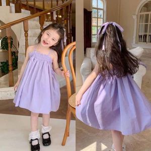 女の子のドレスガールズカジュアルストラップレスサスペンダードレスドレス中国の伝統3〜7歳の子供