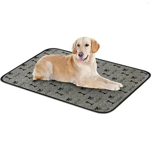 Dog Apparel Pet Pee Pad 3 Sizes Training Mat Quick Absorbent Washable Reusable Puppy Reusable-Slip Absorb