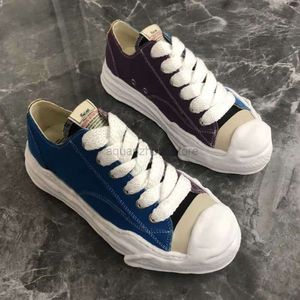 Roller Schuhe High Street Mmy Schuhe Dicke untere Leinwand Mihara Männer Sneakers Schnürung Yasuhiro Männer lässige Frauenstiefel