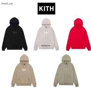 デザイナーフーディーメンズスウェットシャツKith Hoodies Fashion Streetwear Kith Phoodie Embroidered Letter Basic Br Men's Women's Castary Fleece 3483