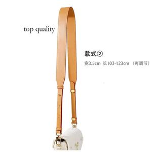 Acessórios de peças de bolsa Luxurro de couro genuíno Strap Women Bolet Belt ombro Mensageiro Crossbody Wide Famous Brand Substituição 1933