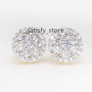 Orecchini moissanite al miglior prezzo all'ingrosso stallone orecchini diamanti moissanite vvs orecchini moissanite hiphop