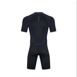 Women's Swimwear 1.5MM Neoprene Wetsuit Men Women Short Sleeve One-piece Men's Swimsuit To Keep Warm And Cold Snorkeling Surfing