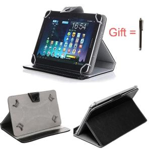 Case Universal Folio Case for 9 10 Inch Multiangle Tablet Pu Leather Stand Protective Cover for 9" 10.1" Tablet with Hard Pc Back