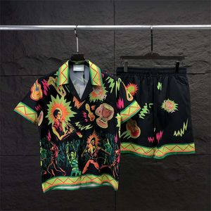 2 أزياء الرجال الصيفي للملابس الرياضية غير الرسمية النمط الحرفي الكلاسيكي المطبوع الرجال القصيرة الأكمام القصيرة للرجال Top Boys T-Shirt Coll Clothing 2212