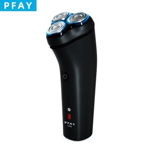 PFAY PA368 MENS ELECTRIC SHAVER MEN FOR MEN 3D TRIPLE BLADE FACEシェービングマシンタイプCファストチャージビアードティマー240420