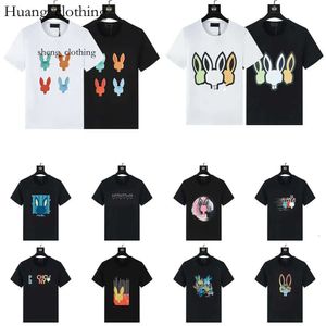 Pyscho Bunny Shirt Shirt Designer Rabbits Summer Casual T Shirt Mens Womens Skeleton Rabbit Design Multi Style Men Tshirt Fashion Short Sleeve 2111 6462