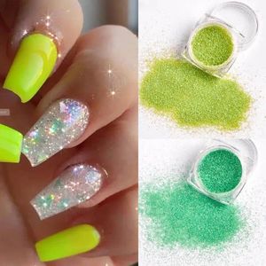 Nail Glitter 1pcs Colorful Pigment Art Dust Mirror Chrome Shining Powder For Nails DIY Manicuring Decoration