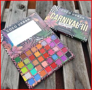 Cocourban 40 Colors Carnival III Love Tahiti Eyeshadow Ultra Eye Shadow Palette Shimmer Matte Makeup Artist Cosmetics Palettes7818721