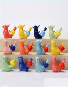 Noise Maker Water Bird Whistle Ceramic Clay Waterbird Noise Maker Birds Whistles Christmas Gift Th0135 Drop Delivery 2021 Home Gar6391362