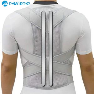 Säkerhetslegering Bar Posture Corrector Scoliosis Back Brace Spine Corset Shoulder Therapy Support Posture Correction Belt Orthopedic Back