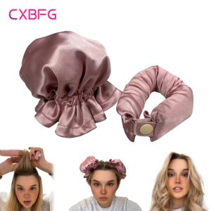 Tools New Heatless Curling Rod No Heat Hair Curler Silk Curls Soft Hair Rollers Sleeping Headband Lazy Hair Curlers Hair Styling Tools