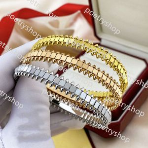 Armreif Clash Armband Designer Armband Gold Armreifen Schmuck Roségold Sier plattiert rotatable Kugelmanschette Armbänder Schmuck Designer Frauen Männer Party Geschenk