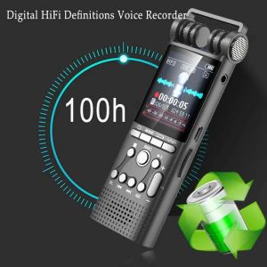 Microphones Professional Voice Activated Digital Audio Recorder 8 GB/16 GB/32 GB USB Nonstop 100 Stunden Aufnahme PCM 1536Kbit/s externes Mikrofon