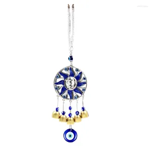 Decorative Figurines Wind Bell Pendant Hanging Chime Car Door Window Blue-Eyes Household Key Chain Easy To Use