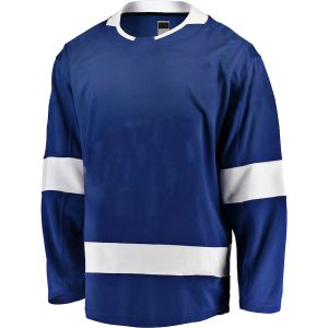 Hockey spersonalizowany ścieg menu lodowe koszulki hokeja na hokeja Tampa Bay Fan Jersey Hedman Kucherov Vasilevskiy Point Jersey Blue White Black 2021