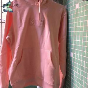 2024 Kith Fashion Brand Designer Embroidery Kith Hoodie Sweat Shirts Men Men Boxフード付きスウェットシャツの品質