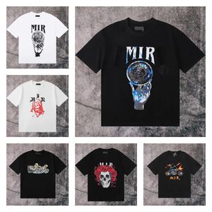 футболка Mens Women Designer Tshirts Короткая летняя модная рубашка. Футболка с брендом буквами высококачественные дизайнеры