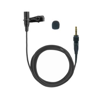 Микрофоны Профессионал ECM7 Tie Clip Lavalier Lapel Microphone для Sony UWP UTX D21 D11 V1 Беспроводная система 1,95M Кабель