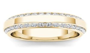 14K White 2 Carat Wedding для женщин хип -хоп Bizuteria anillos de Diamond Gemstone Jewelry 14k Gold Ring Men7200346
