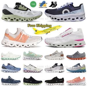 Frete grátis Sapatos de nuvem masculino Sapatos de corrida feminino Designer Sneaker Trainer Clouds Monster Nova Surfer Vista Swift 3 x 5 Runner Pink quente e branco Black Tennis Sapato