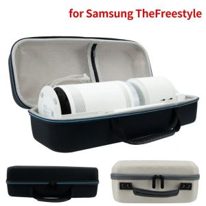 Teile Reisetransportkoffer für Samsung Der Freestyle -Reißverschluss -Beschützer mit Taschen Eva Hard -Beschützer mit Taschen für den Freestyle transportiert