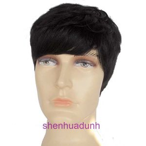 Real Wig Set Real Set Corean Version Mens Head