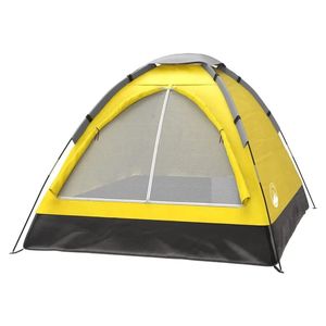 2-person Dome Tent-Rain Fly Carry Bag- Easy Set Up-Great för camping ryggsäckande vandring utomhusmusikfestivaler av Wakeman 240422