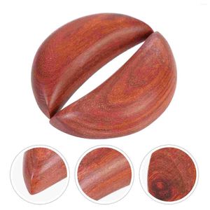 Vino occhiali 2 pezzi Spiritual retrò buddista moon legno divinazione yin yang tazze cinese feng shui faschine forniture buona fortuna ornamenta