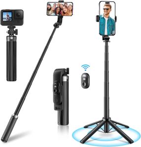 Attacca mini selfie stick phone treppiede con controllo quadripod ad aggiornamento remoto 40 