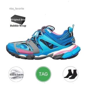 Fabriksdirektförsäljning 3.0 Track 3 Casual Shoes Mens Womens Sneakers Triple S Black Pink Tracks Led Runners Leather Walking Designer Sneakers Train