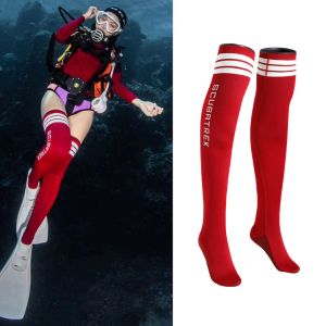 Studio Women Wetsuit 1.5mm Long Diving Sock Warm NonSlip Stocking Boot Water Shoes Snorkeling Surfing Neoprene Water Shoes Dive Gear