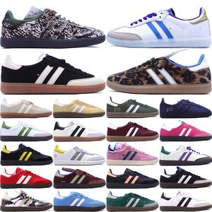 Original Sam bas WB Casual Shoes For Men Women Designer Trainers Cloud White Core Black Gum Cream Blue Collegiate Green Outdoor Sneakers Size 36-45