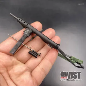 Dekoracyjne figurki w skali 1/6 British Sten Smurmachine Gun Model. Materiał metalowy