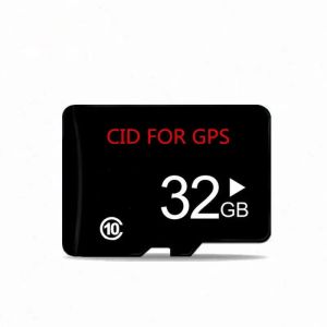 Zubehör Hochgeschwindigkeits -GPS -Änderung CID 2 GB 4 GB 8 GB SD Mini TF Kartenspeicherkarte 16 GB 32 GB 64 GB SCHRAUBERFLASH -NAVIGATION FÜR CAR -GPS angepasst