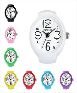 8 цветов круглый корпус Гибкий эластичный сплав полоса Quartz Analog Watch Watches Watch Watch для мужчин Женщины Студент1537986